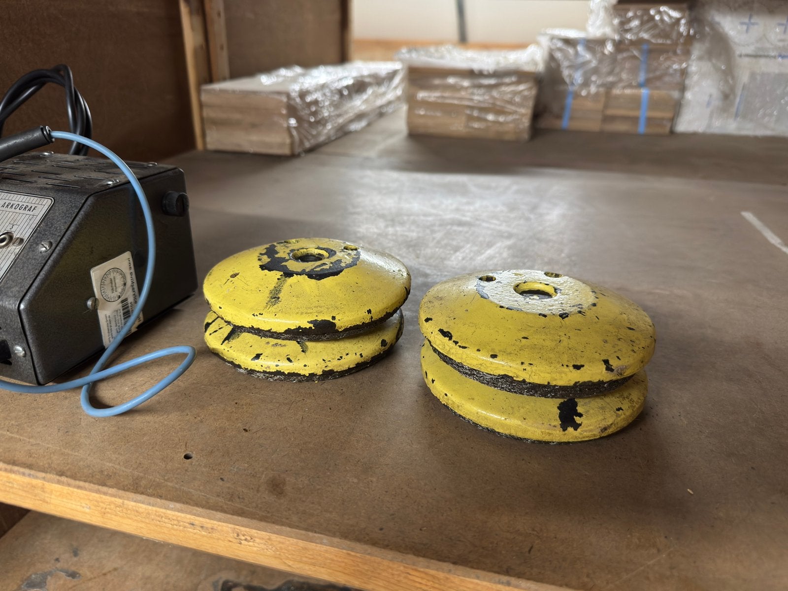 Machine Trillings dempers, Ophalen, Zo goed als nieuw, Elektrisch, Overige soorten
