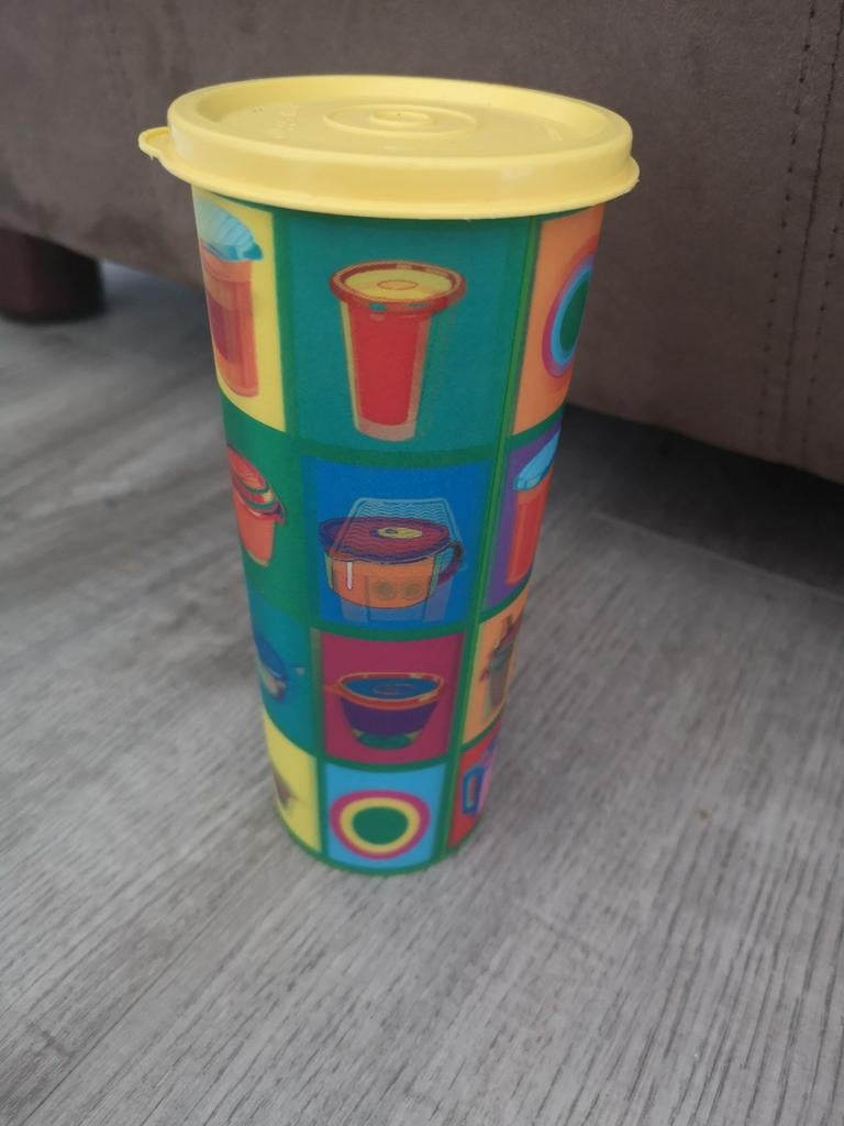 Tupperware beker, Ophalen of Verzenden, Beker of Kan