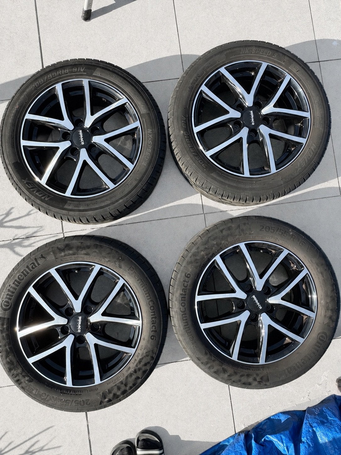 Zomerband 16 inch met sportieve velgen, Auto-onderdelen, Banden en Velgen, Ophalen, 16 inch, Banden en Velgen, 205 mm