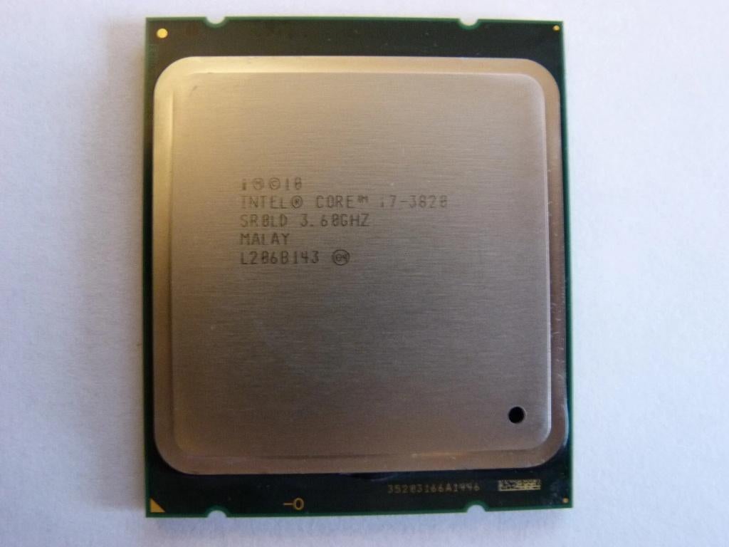 Intel Core i7 3820 - 3,6 GHz, Computers en Software, Processors, Ophalen of Verzenden, Gebruikt, Intel Core i7, 3 tot 4 Ghz