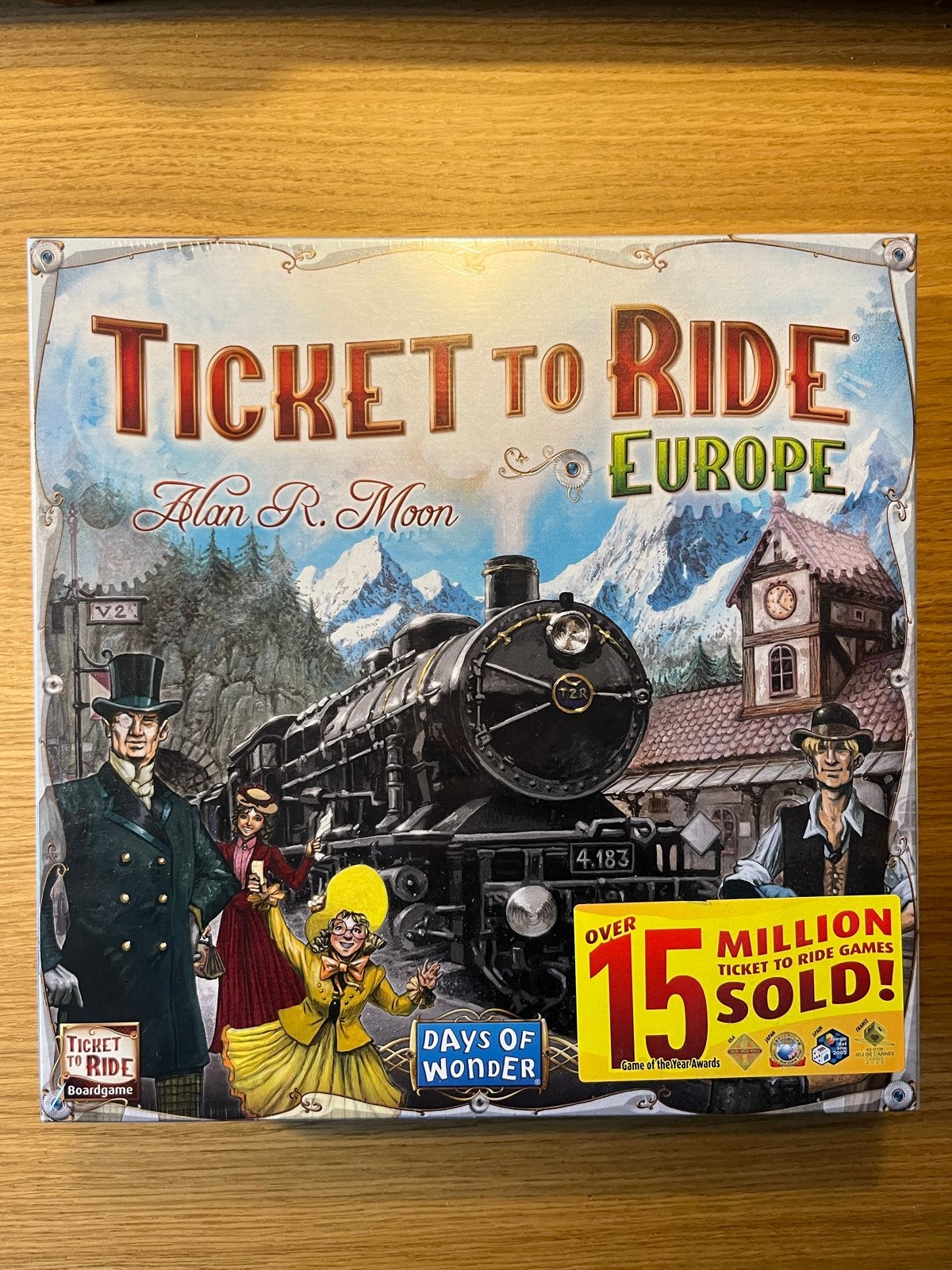 Ticket to Ride Europe Bordspel nog in de verpakking, Drie of vier spelers, Ophalen of Verzenden, Nieuw