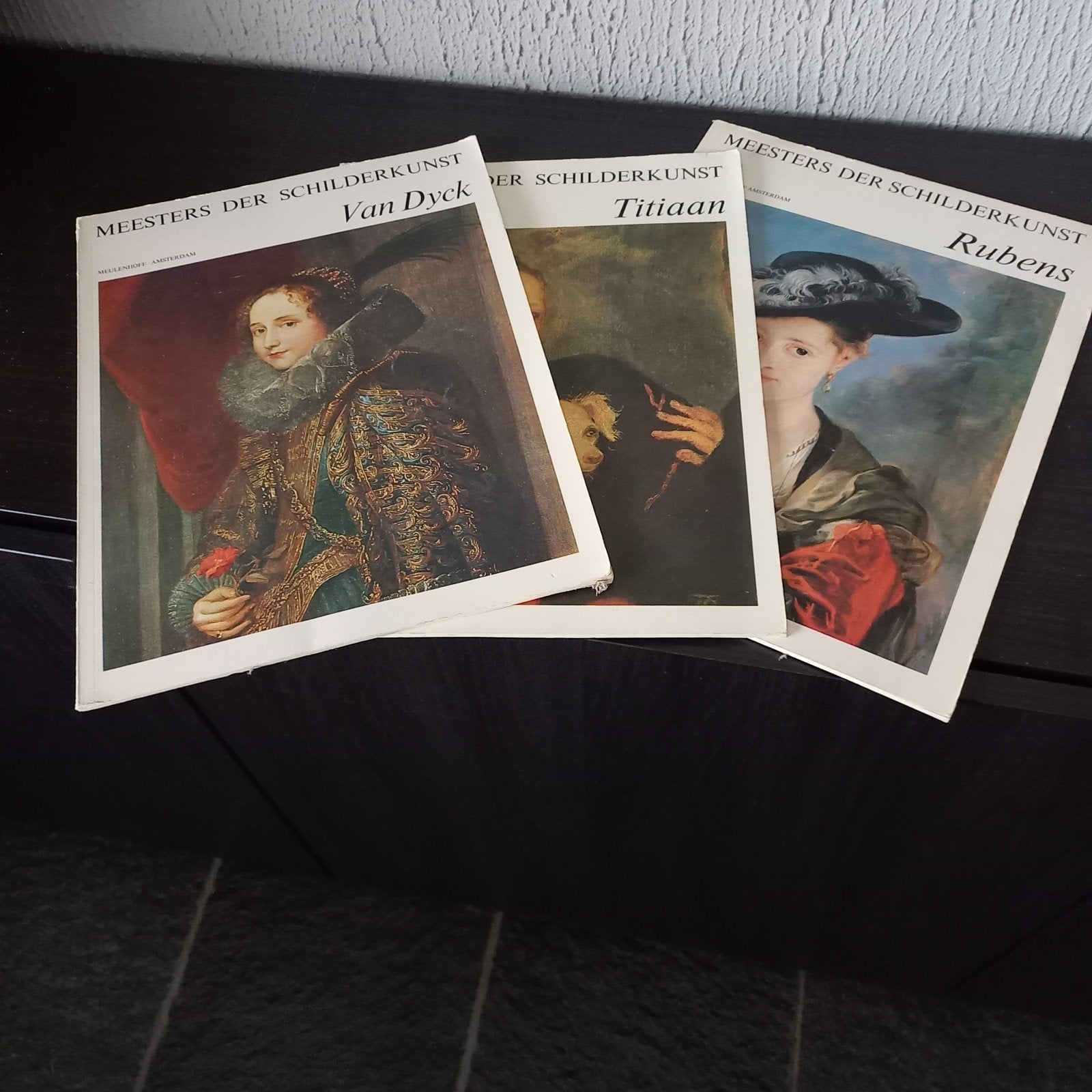 Kunstboeken: Meesters der Schilderkunst (Rubens, Van Dyck, T, Ophalen of Verzenden