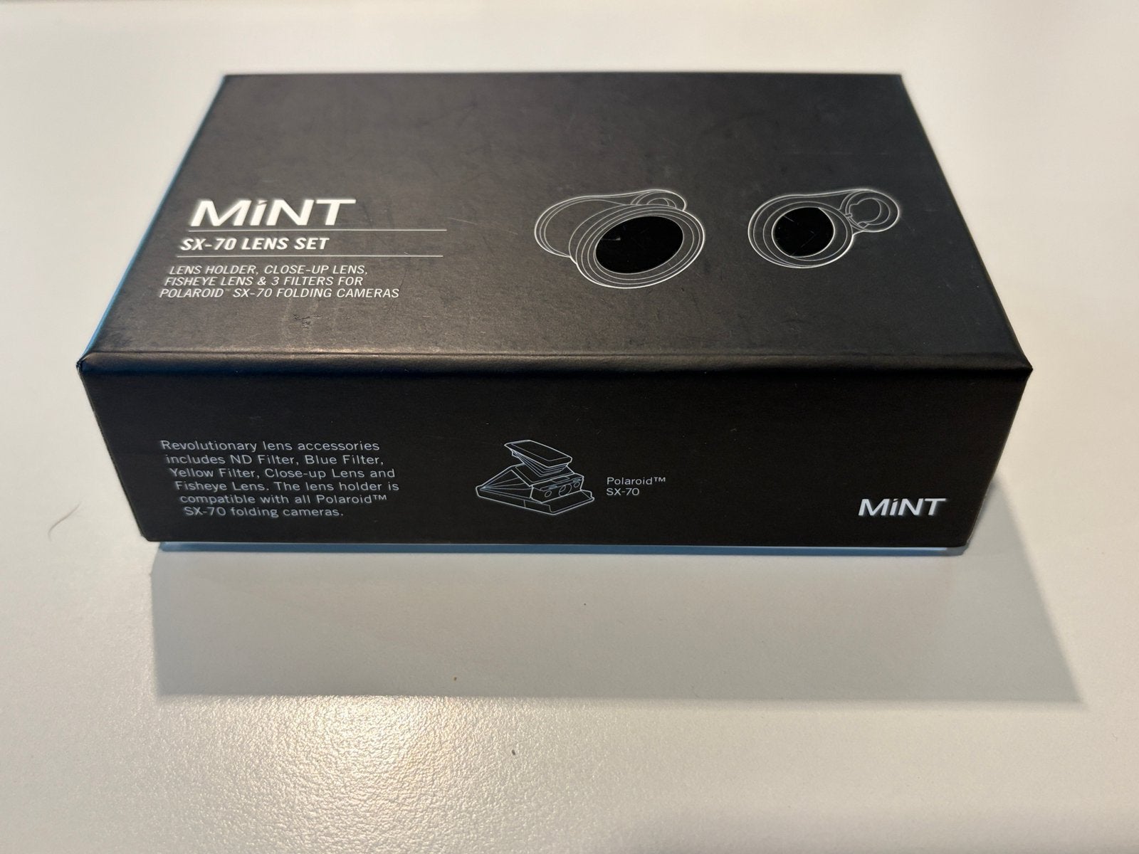 Mint flashbar 2 en Mint sx70 lens set, Ophalen of Verzenden, Zo goed als nieuw, Polaroid, Overige Merken