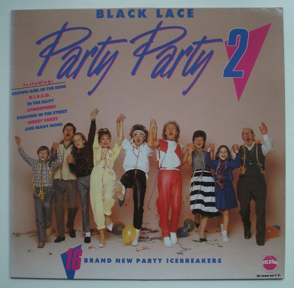 Black Lace - Party Party 2, lp uit 1985, Cd's en Dvd's, Ophalen, LP, Gebruikt, Pop
