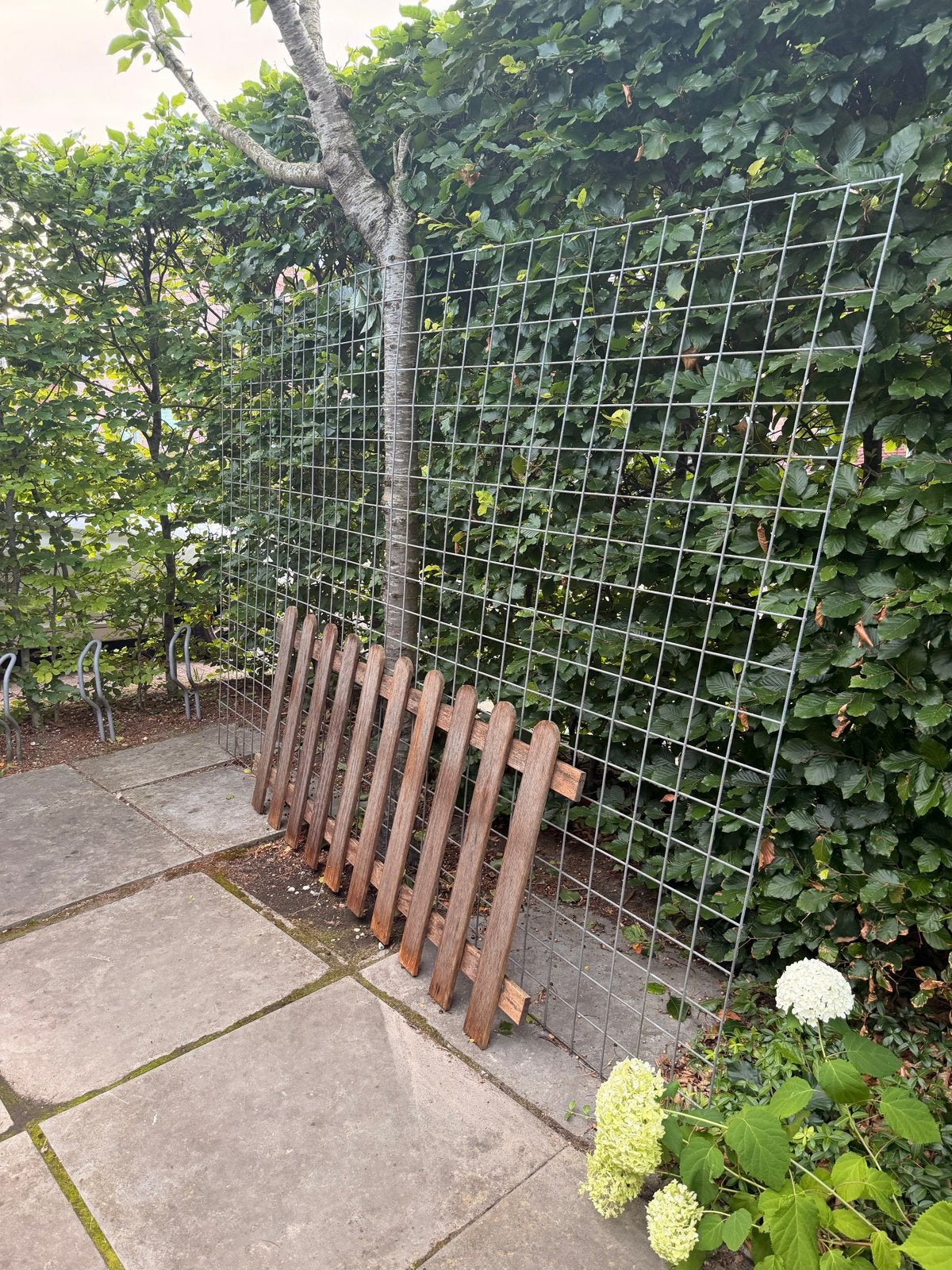 Groot gaaspaneel voor tuin of afscheiding, Tuin en Terras, Gaas en Draad, Ophalen, Gebruikt, Minder dan 10 meter, Gaas