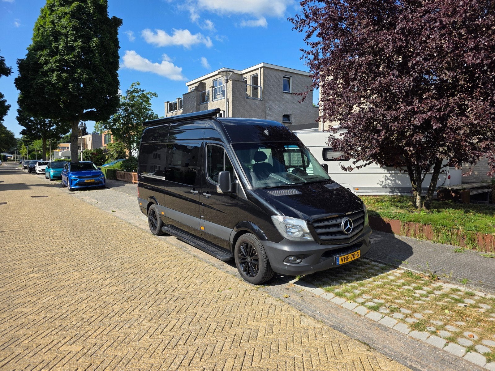 Mercedes-Benz Sprinter 316 2016 dubbelecabine motorsport, Auto's, 163 pk, Mercedes-Benz, Diesel, Particulier