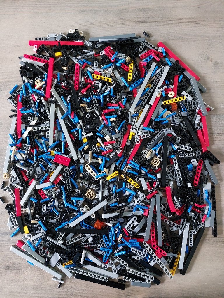 restant technic Lego onderdelen, Lego, Ophalen of Verzenden, Zo goed als nieuw, Technic