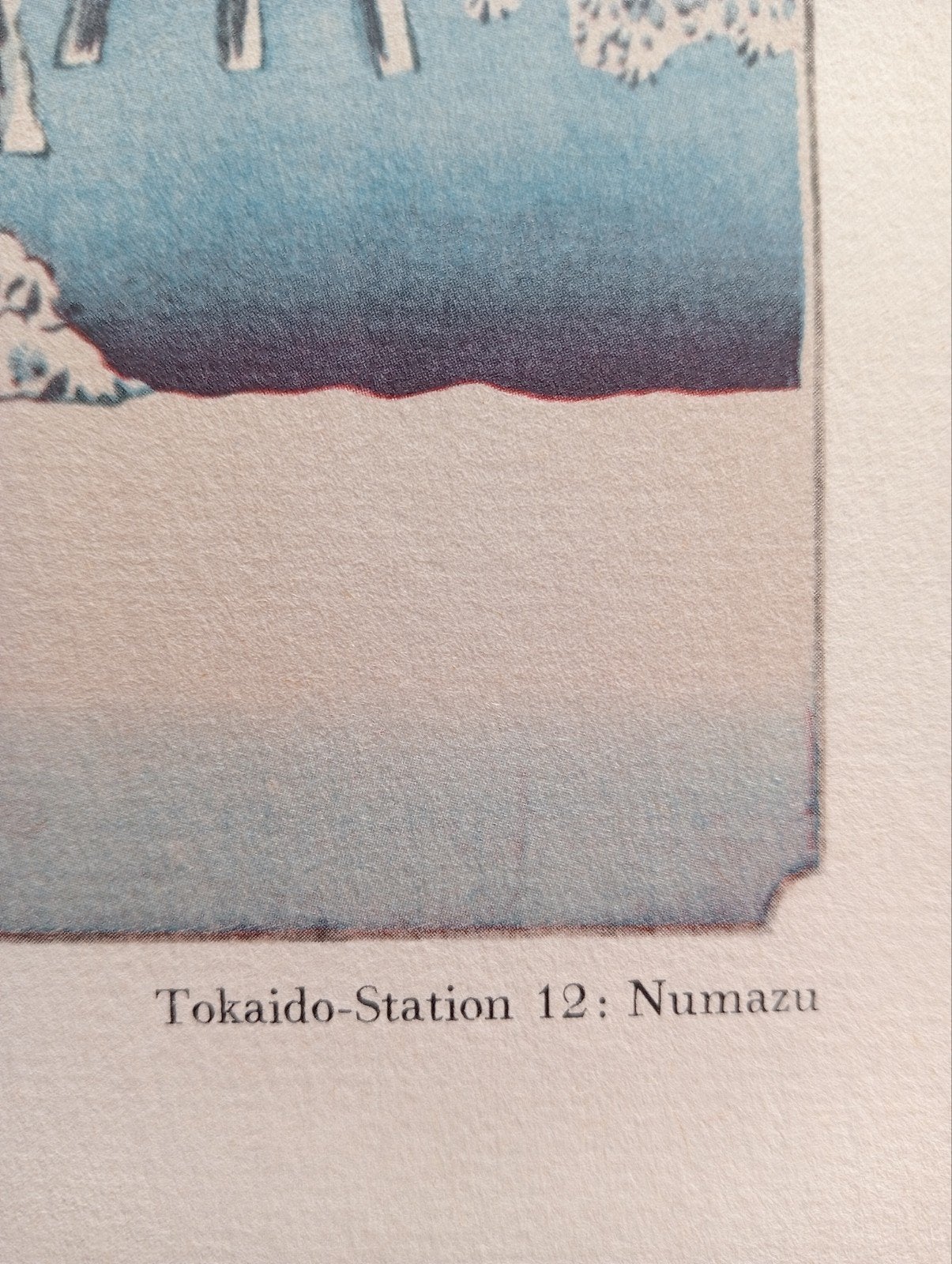 Japan prent Toikado Station Numazu, Ophalen of Verzenden