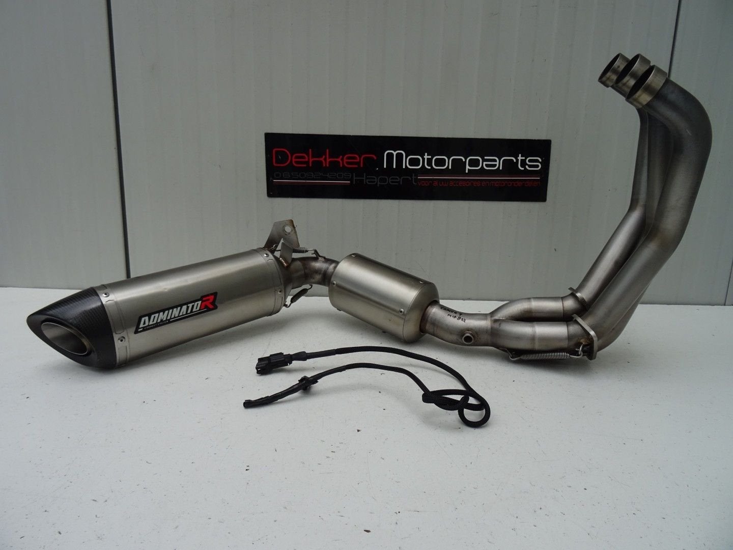 Dominator HP8 Uitlaat Systeem Yamaha Tracer 9 / 9GT 2021 >, Gebruikt, -, -, Ophalen of Verzenden