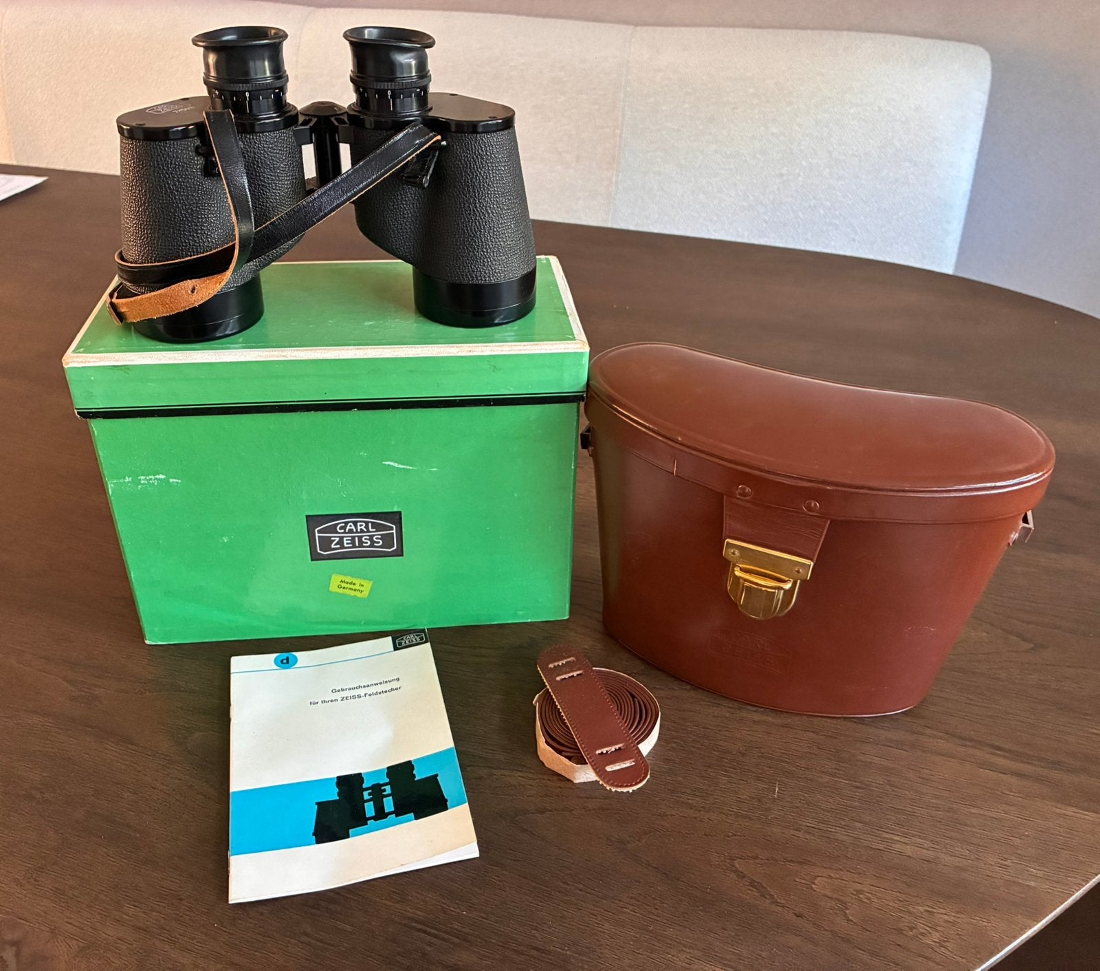 Carl zeiss 7x50B, Ophalen of Verzenden, Zo goed als nieuw, 8 tot 12x