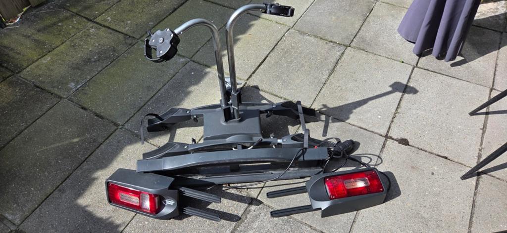 Twinny Load trekhaak fietsendrager voor e-bikes, Auto diversen, Fietsendragers, Gebruikt, Trekhaakdrager, 2 fietsen, Elektrische fiets