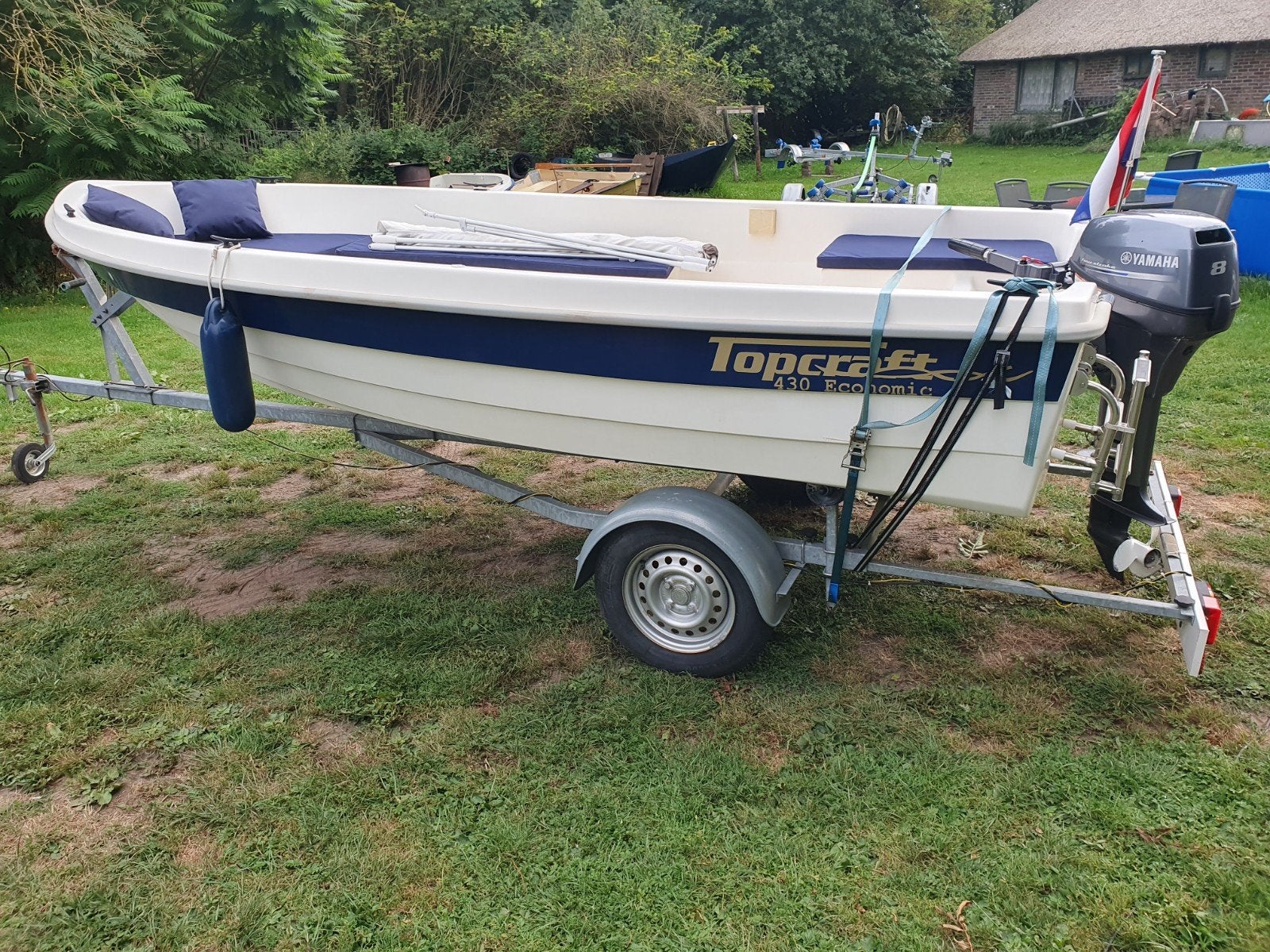 boot boten topcraft rana wato, Ophalen, Overige merken, Gebruikt, Tot 10 pk