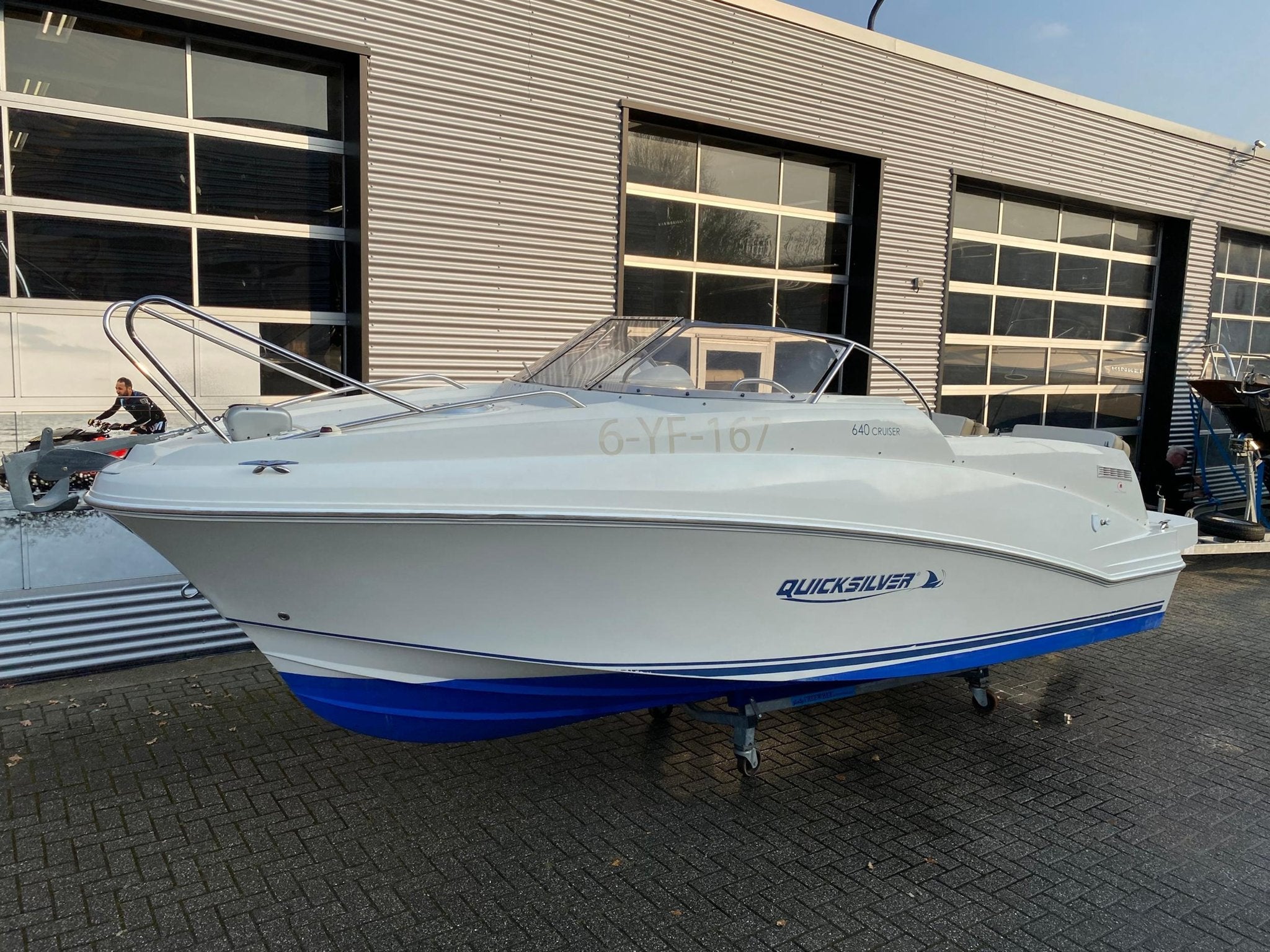 Quicksilver 640 Cruiser, Watersport en Boten, 3 m, Gebruikt, Binnenboordmotor, Dieptemeter