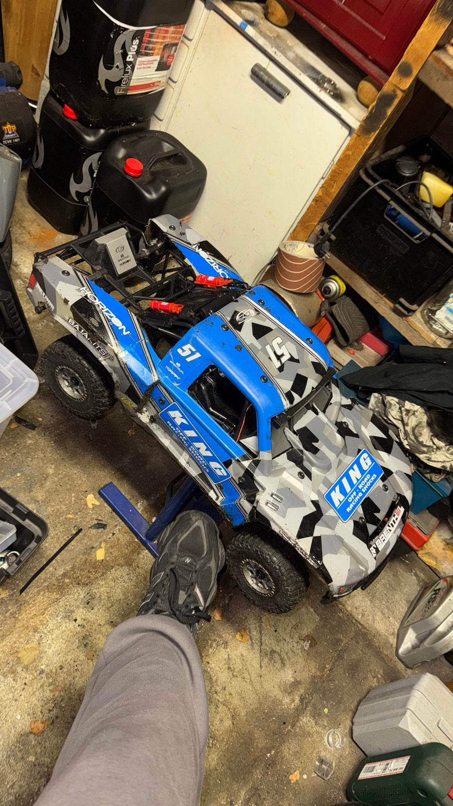 Losi sbr 2.0 1/6, Ophalen, Gebruikt, 1:5 t/m 1:8, Auto