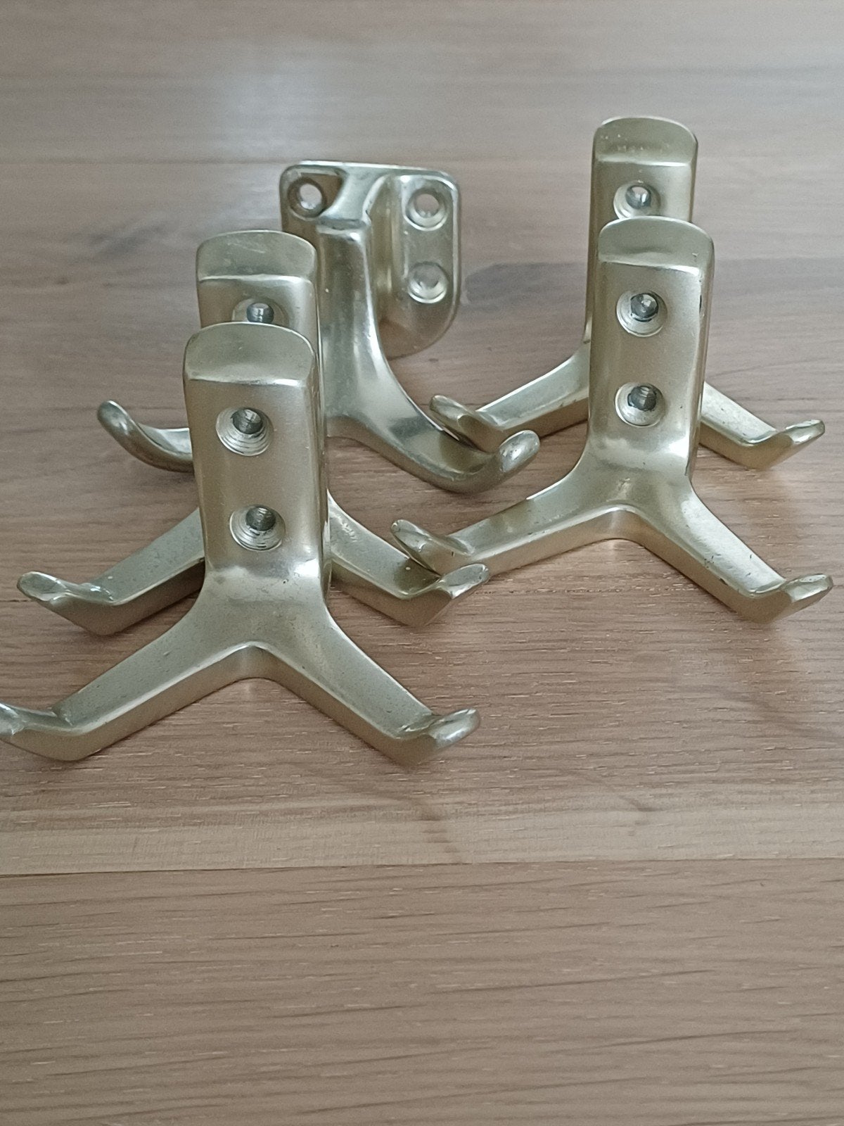 kapstok wandhaken 5 stuks, Ophalen, Hout, Wandkapstok, Minder dan 100 cm