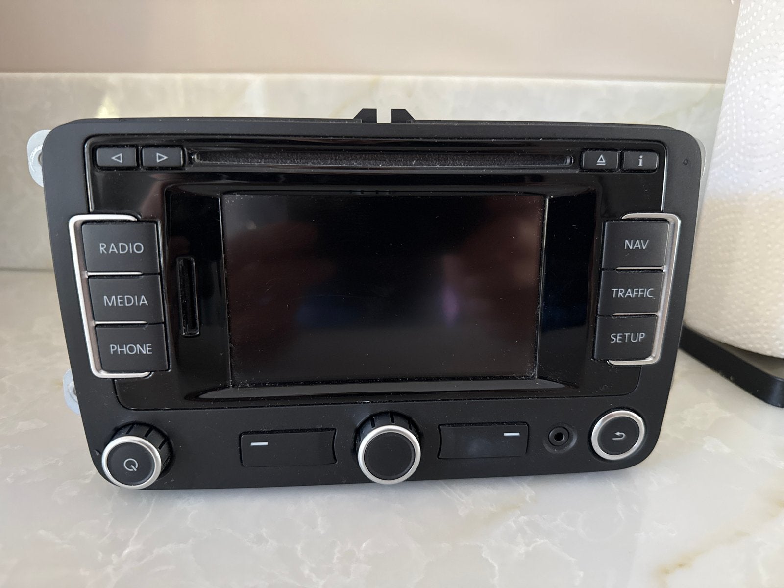 VW RNS 315 Navigatiesysteem met code Radio Media Telefoon, Ophalen, Gebruikt