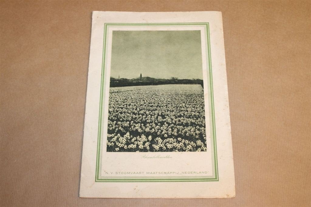 Oude menukaart NV Stoomvaart Maatschappij Ned 1948, Ophalen of Verzenden, Zo goed als nieuw, Kaart, Foto of Prent
