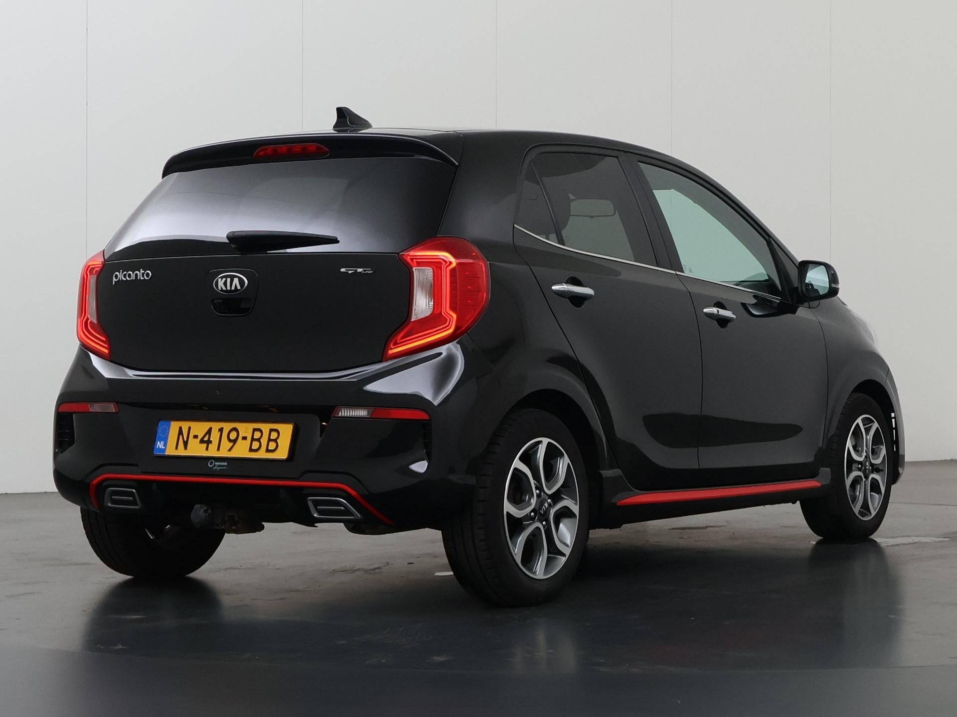 Kia Picanto 1.0 DPi GT-Line | Navigatie | Parkeercamera | Le, Auto's, Kia, Voorwielaandrijving, Gebruikt, 4 stoelen, Automatische klimaatregeling