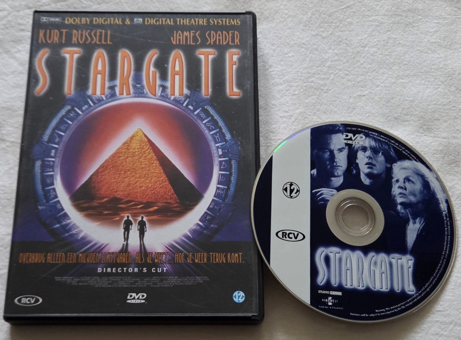 Stargate Dvd SciFi, Alle leeftijden, Ophalen of Verzenden, Zo goed als nieuw