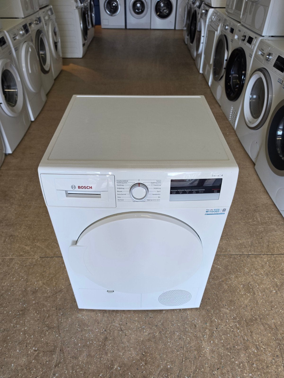 Bosch Serie 4 warmtepompdroger | 8 kilo | Gratis thuis 🚚✅️, Jirnsum, Anti-kreukfase, Overige typen, 8 tot 10 kg