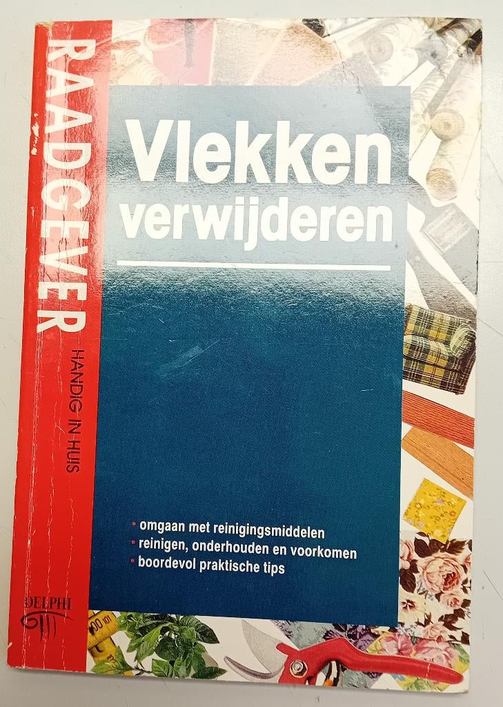 Te Koop: Een boek over het verwijderen van vlekken. , Boeken, Hobby en Vrije tijd, Ophalen of Verzenden, Zo goed als nieuw, Overige onderwerpen