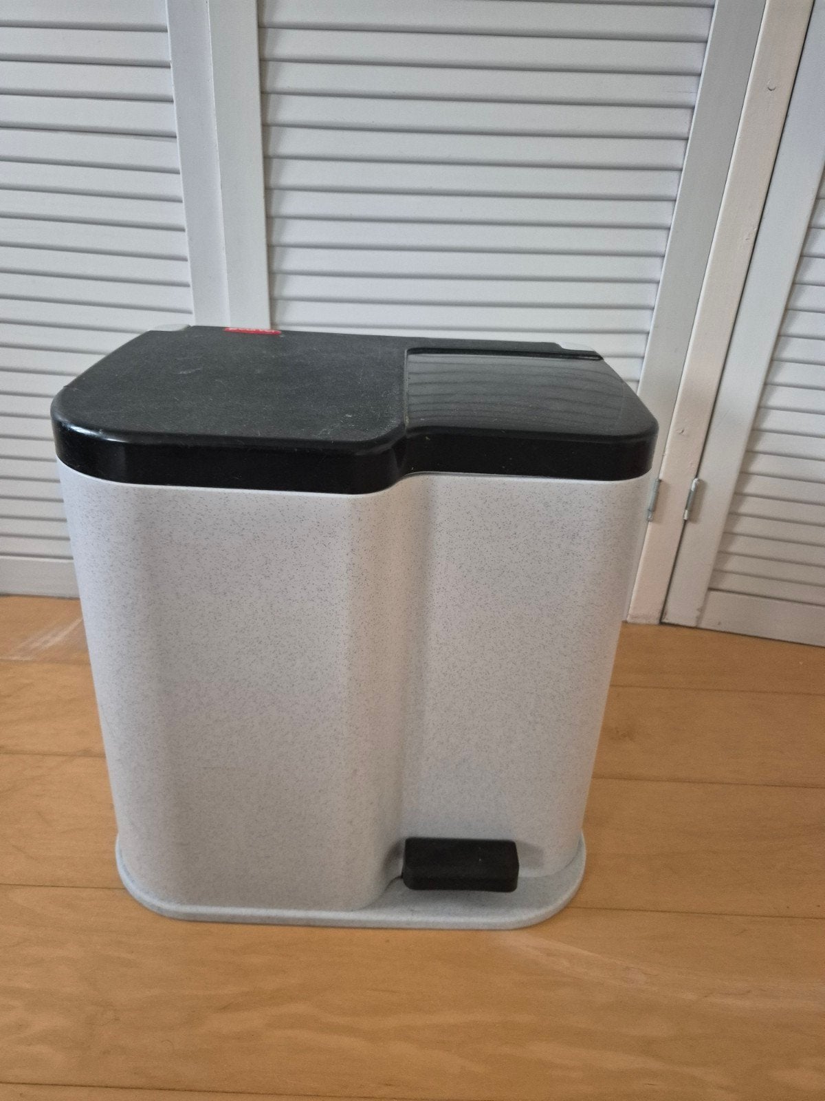 Curver Duo Afvalbak - 2x10L - Scheiden van afval, Huis en Inrichting, Woonaccessoires | Prullenbakken, Ophalen, Kunststof, Gebruikt