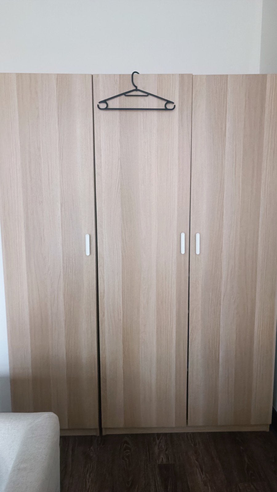IKEA Kledingkast met Stille Sluiting en Spiegel, Ophalen, Met deur(en), 200 cm of meer, 150 tot 200 cm