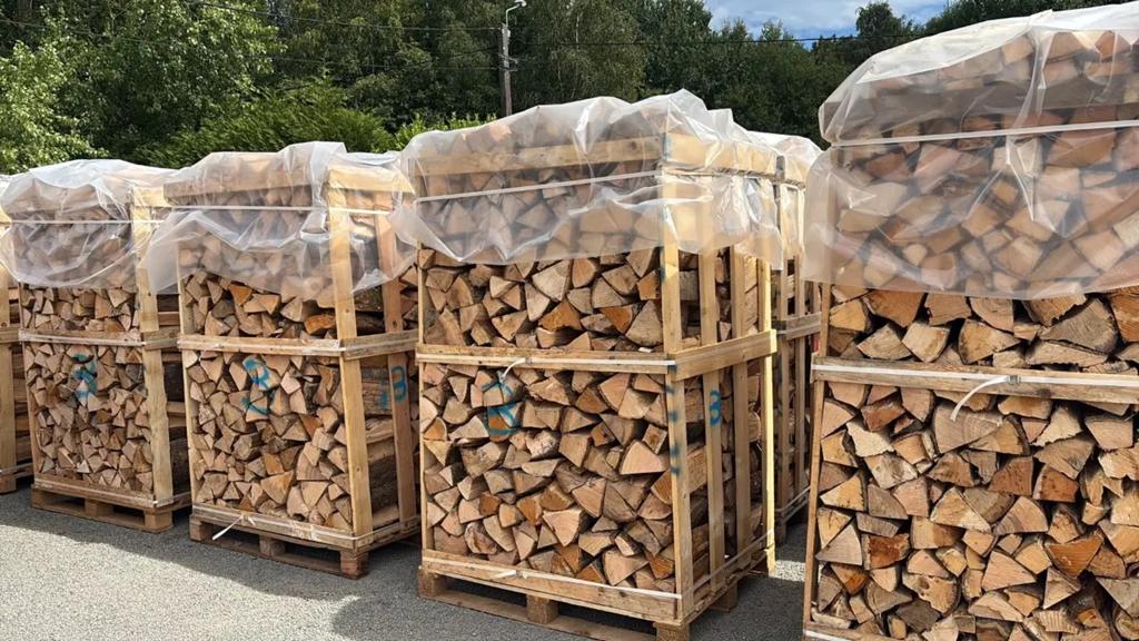 Haardhout uit Frankrijk, Levering in 't Gooi, Tuin en Terras, Haardhout, Minder dan 3 m³, Verzenden, Eikenhout, Blokken