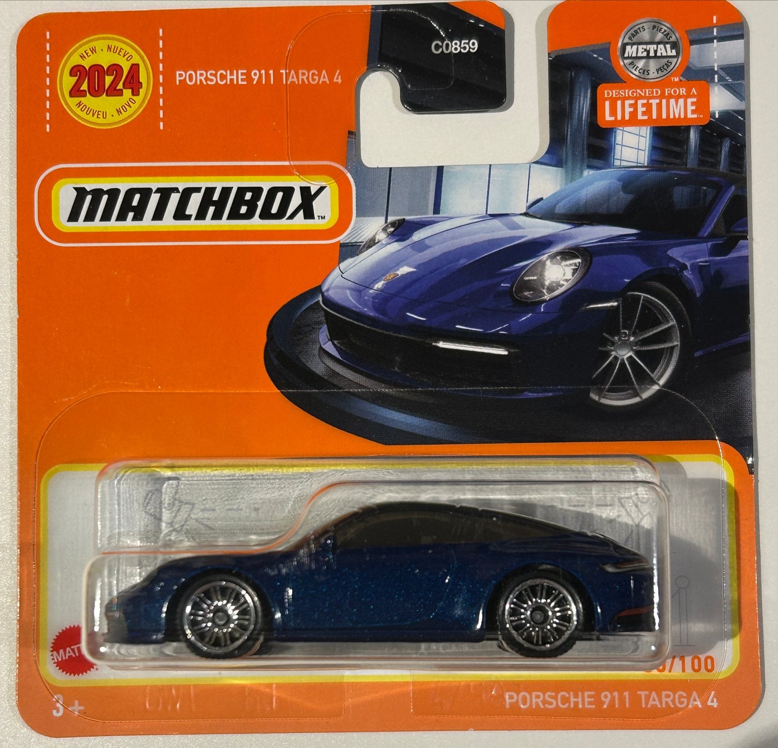Matchbox Porsche 911 Targa 4 - Nieuw 2024, Ophalen of Verzenden, Nieuw, Auto