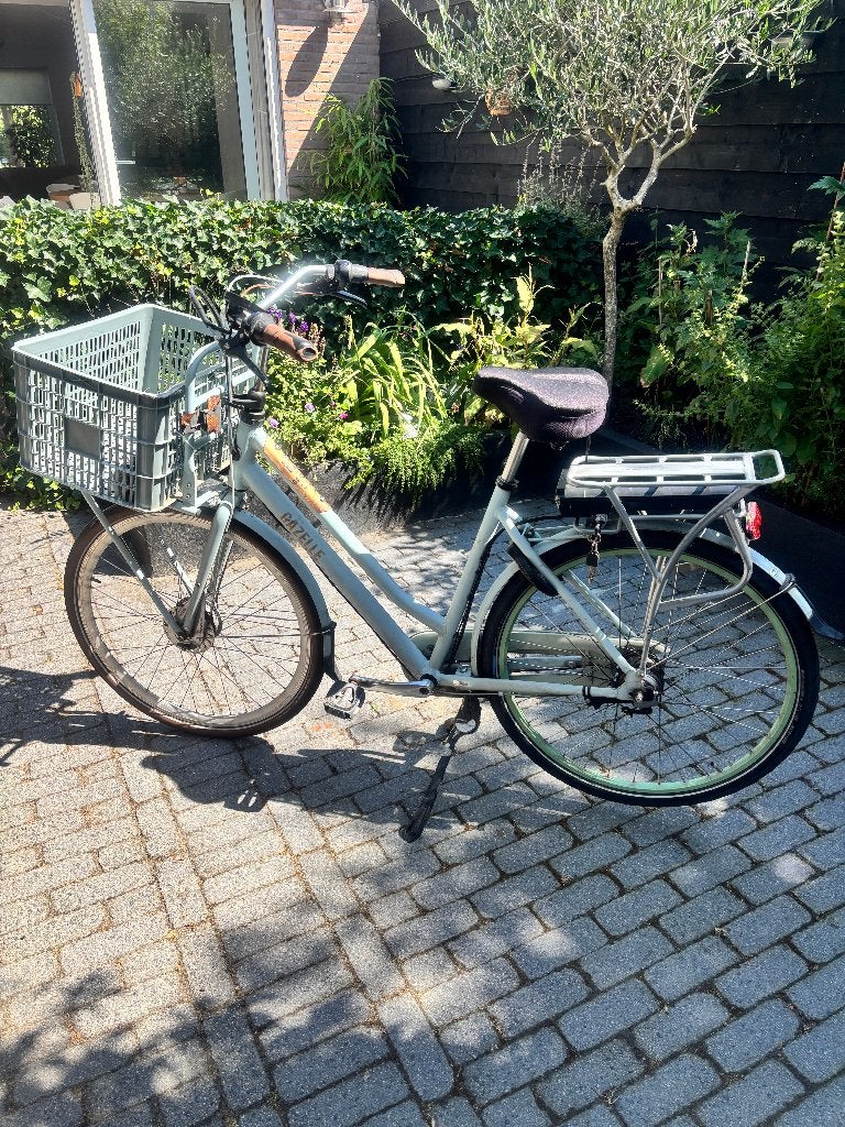 Te koop: Gazelle Heavy Duty (omgebouwd tot elektrisch), Ophalen, Gazelle, Trommelrem, 53 tot 56 cm