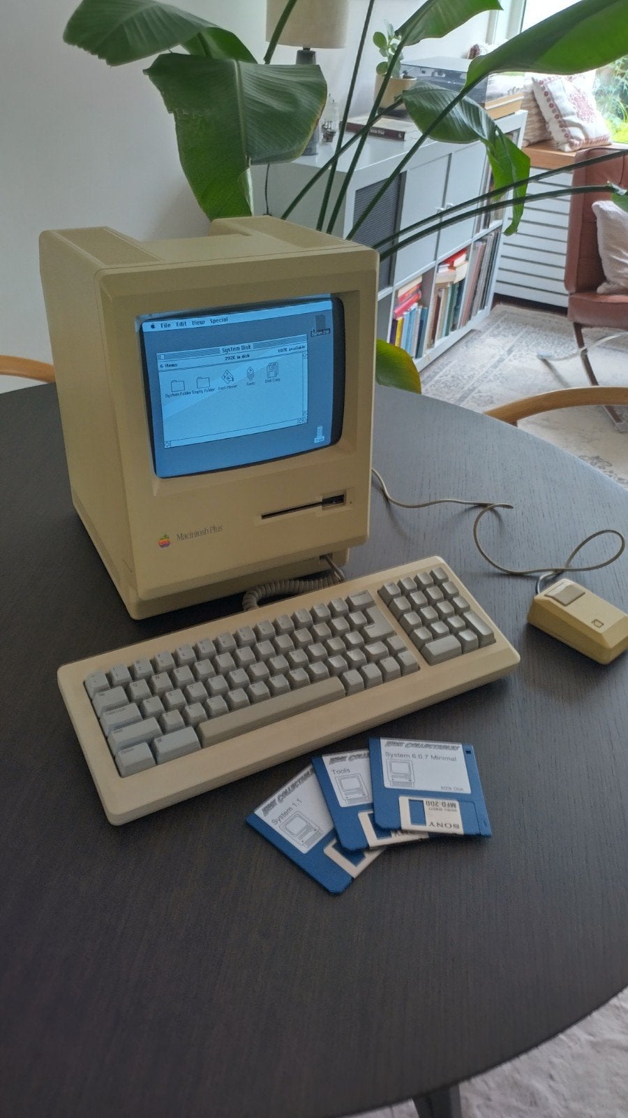 Apple Macintosh plus, 2.5Mb, met software., Ophalen, Apple Macintosh