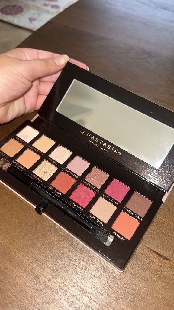 Modern Renaissance Anastasia oogschaduw palette, Gebruikt, Ophalen of Verzenden, Make-up, Overige kleuren