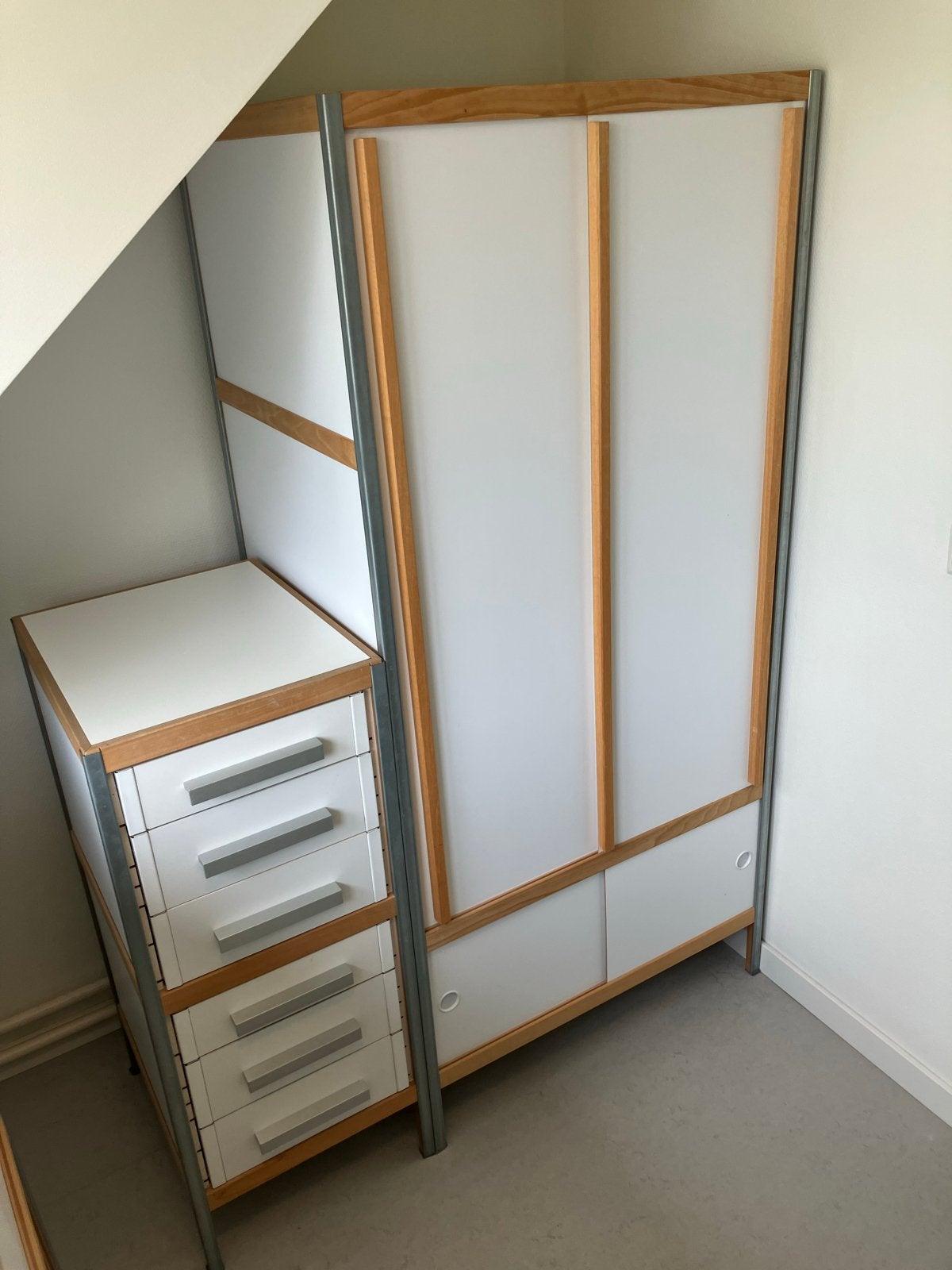 Kewlox (Modulo) kledingkast met schuifdeuren, Ophalen, Gebruikt, 50 tot 100 cm, 150 tot 200 cm