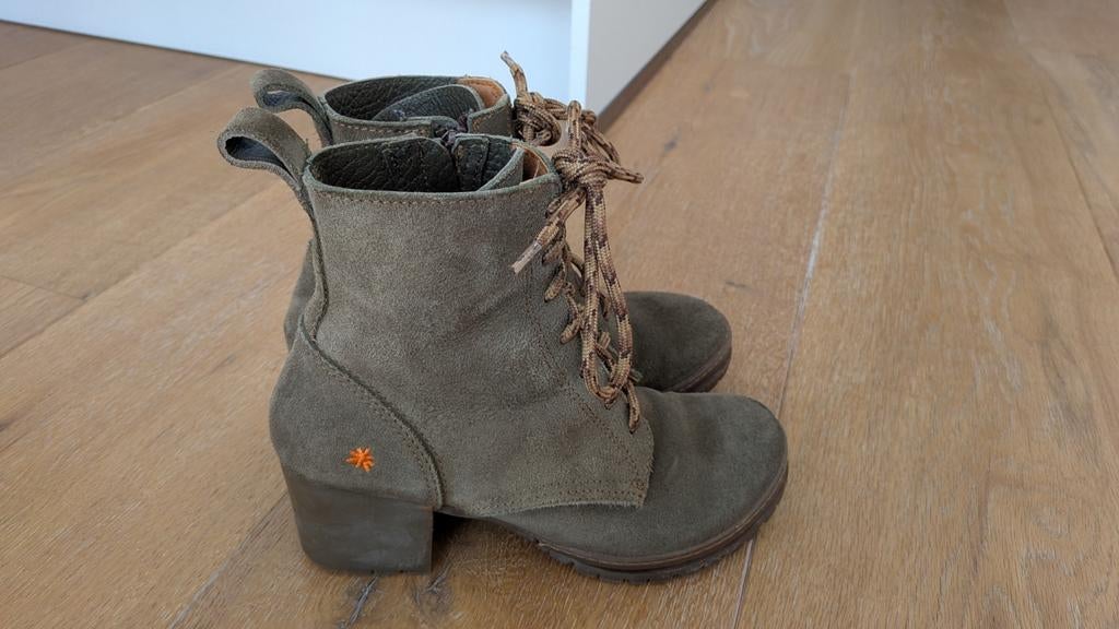 Art company enkellaarsjes / ankle boots, Ophalen of Verzenden, Zo goed als nieuw, Bruin