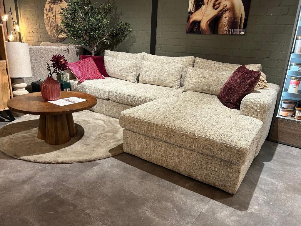 Loungebank Luton. OPRUIMING SHOWMODEL! Lounge links Miscanto, Ophalen, 250 tot 300 cm, Robbies Hoogeloon, Tower Living