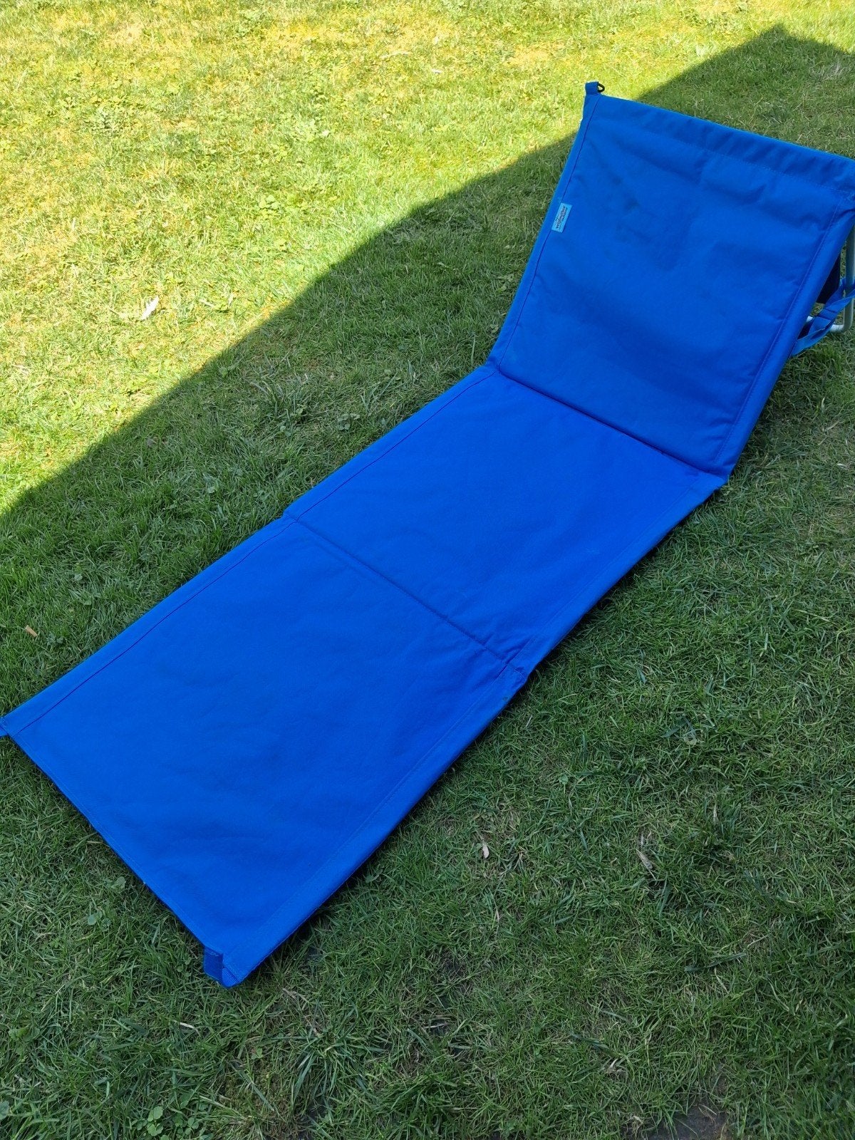 Strandmatje met rugsteun., Ophalen of Verzenden, Kunststof