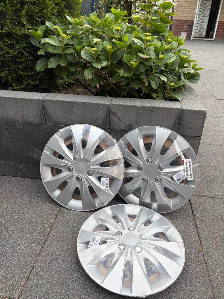 Nieuwe wieldoppen STORM-S 14 inch - set van 3, Ophalen of Verzenden, Nieuw