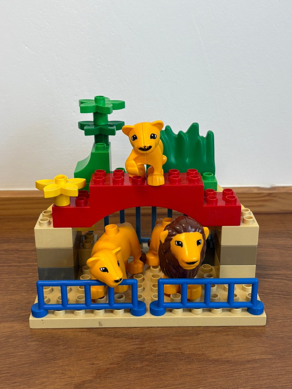 Duplo leeuwen verblijf, Ophalen of Verzenden, Zo goed als nieuw, Complete set, Duplo