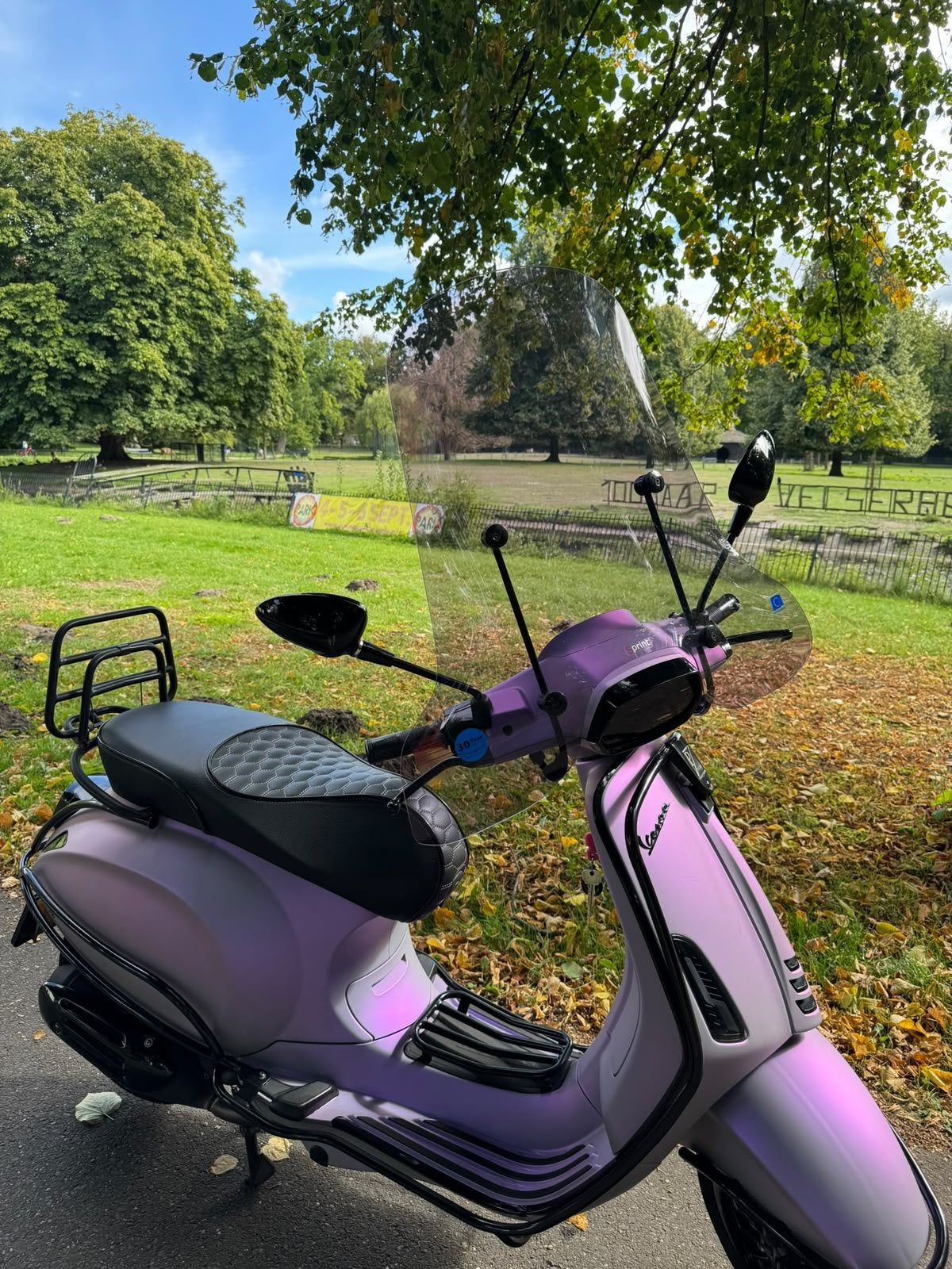 Vespa sprint, Ophalen, Zo goed als nieuw, Benzine