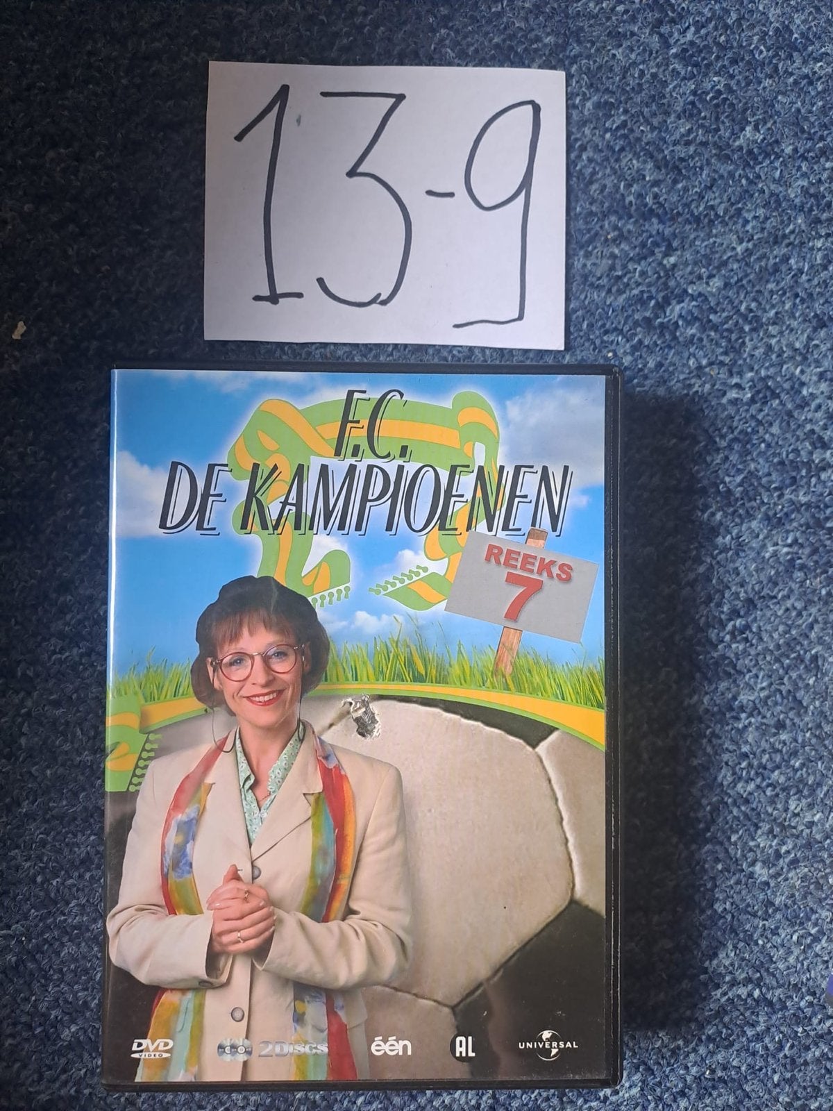 F.C. De Kampioenen Reeks 7 DVD - Komedie, Alle leeftijden, Nederlands, Seizoen 7, Zo goed als nieuw
