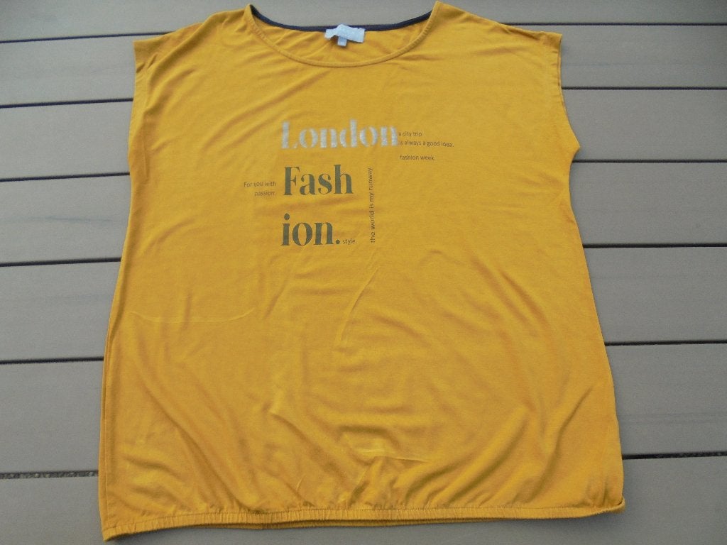 Geel shirt ELVIRA, Kleding | Dames, Geel, Maat 46/48 (XL) of groter, Ophalen of Verzenden, Zo goed als nieuw