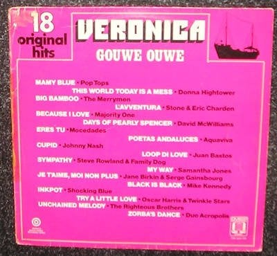 Veronica – Gouwe Ouwe – 18 Original Hits 1974 LP2127, LP, Gebruikt, Pop, Ophalen of Verzenden