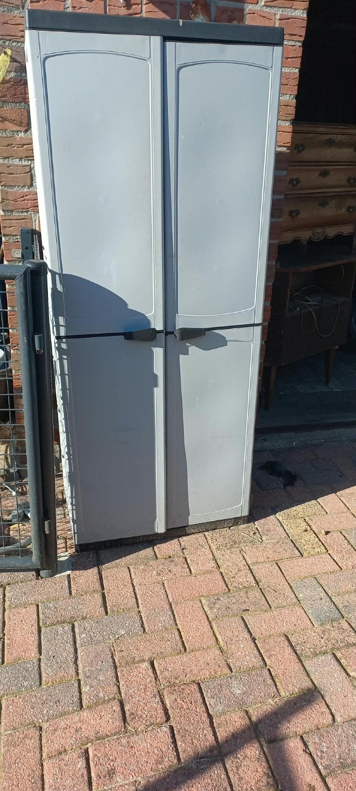 Mooie tuinkast, Tuin en Terras, Ophalen, Gebruikt, Kunststof, Overige typen