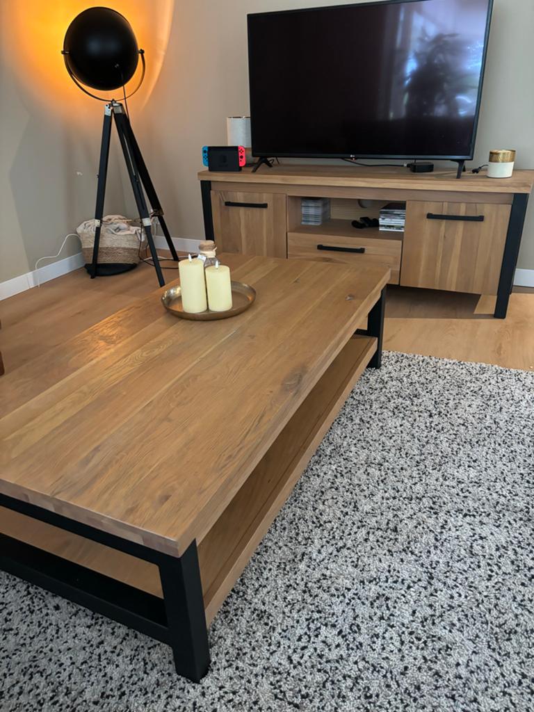 Santos salontafel en televisiemeubel Goossens, Ophalen
