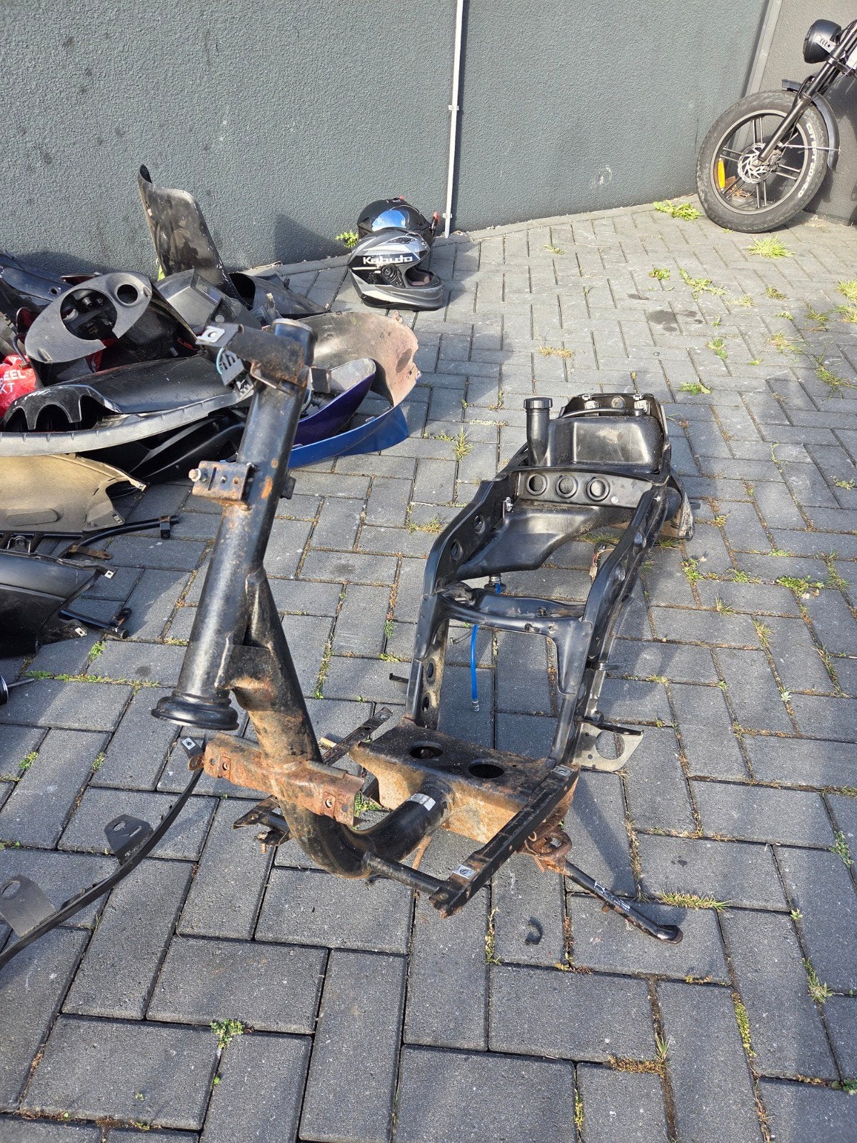 Zip piaggio frame met 123!, Fietsen en Brommers, Ophalen, Zo goed als nieuw, Frame