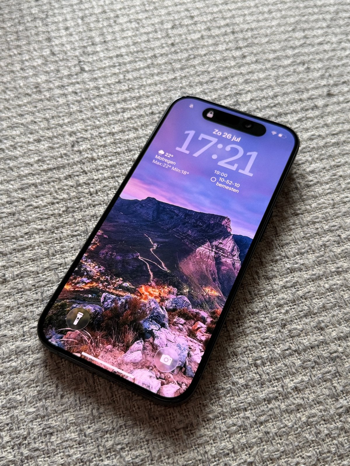 iPhone 15 Pro - 128GB - Blauw, Telecommunicatie, Mobiele telefoons | Apple iPhone, Ophalen, 128 GB, 86 %, Blauw