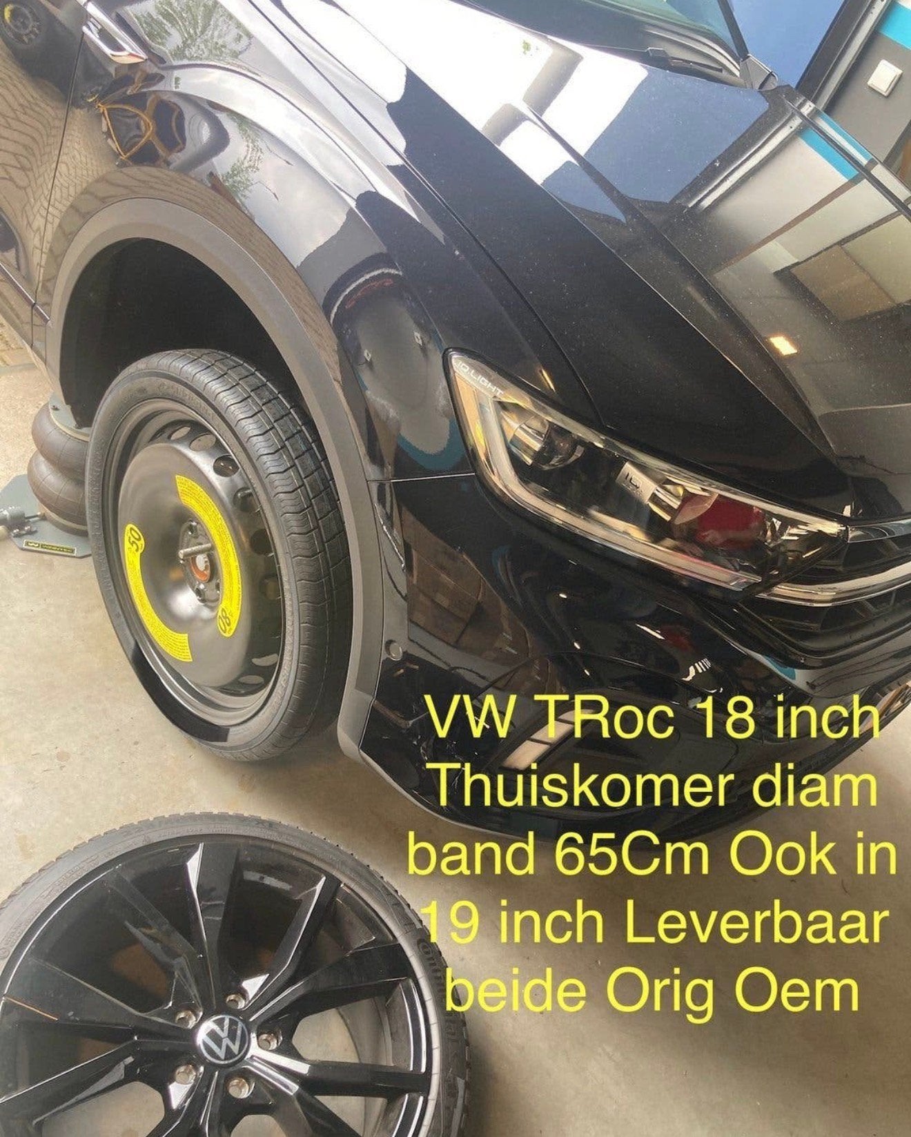 Thuiskomer/ reservewiel 5x112 tiguan,t-roc,audi,skoda,seat), Ophalen, Nieuw, Audi
