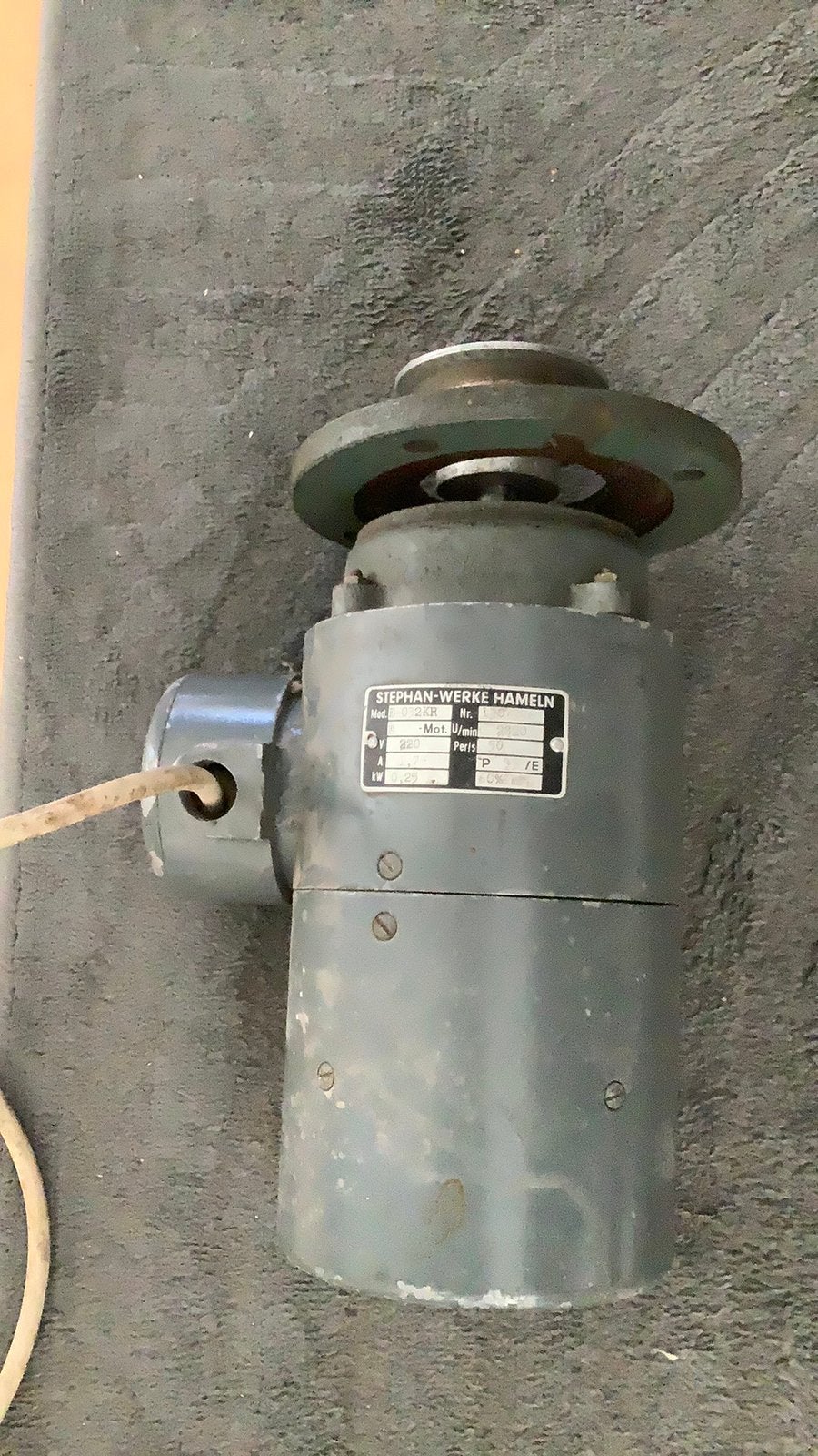 Electromotor STEPHAN WERKE HAMELN, Ophalen of Verzenden
