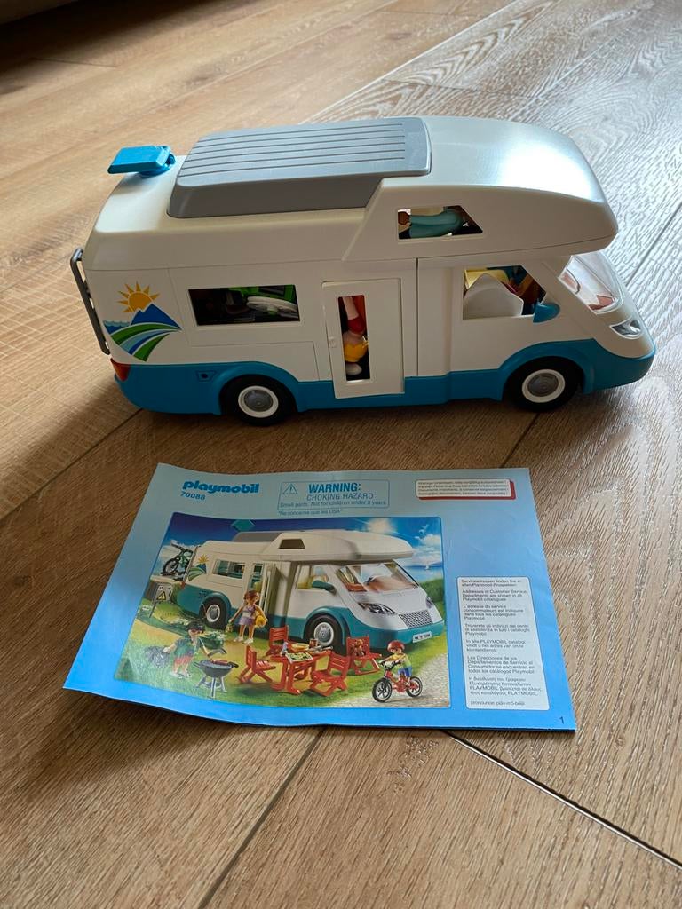 Playmobil camper, Ophalen, Zo goed als nieuw