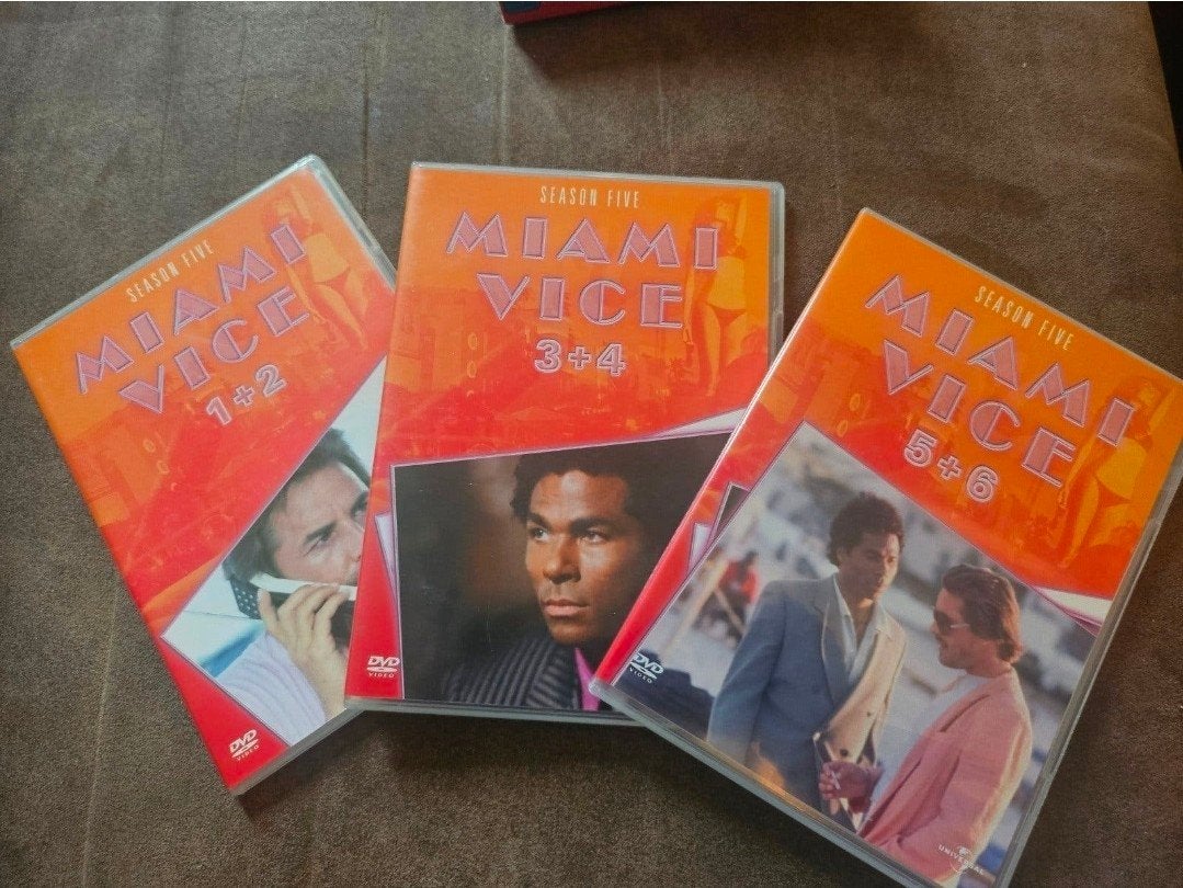 Miami Vice - Seizoen Vijf DVD, Cd's en Dvd's, Misdaad, Nederlands, Ophalen of Verzenden, Seizoen 5